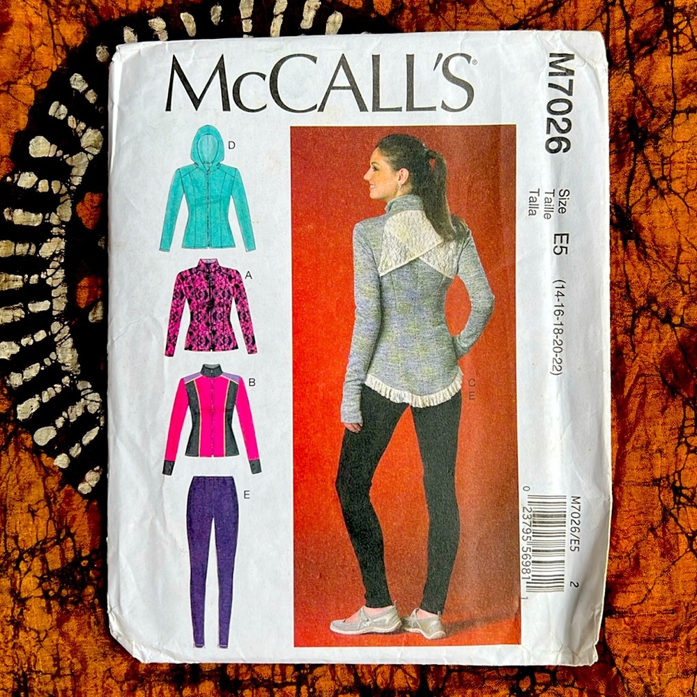 Jacket & Pants Sewing pattern